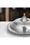 Diwan Tray with Cover 40 cm Silver - 3