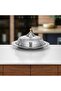 Diwan Tray with Cover 40 cm Silver