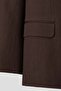 Relaxed Fit Single-breasted linen jacket - 7
