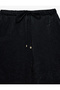 Lace-Up High Waist Wide Leg Satin Trousers with Pocket Detail - 5