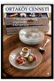 Small Dinner Plate 6 Pieces Glass 17 cm Deep Plate Rayan Brand Line Model Stylish and Showy