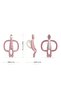 Silicone Teether / Monkey (Pink) - 5