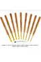 Crochet Hook Set, Wooden S Strappy Ergonomic Hooks 9-Piece - 2
