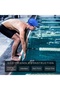 Swimming Cap Blue Swimming Cap with Silicone Ears - 4