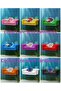 Beta Rest Area ⍯   Seat Shaped ⍯   Fish Nest Beta Halfmoon Breeding Tube (Mixed Color) - 2