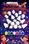 9 Pieces (3D) Space Astronaut Planet Themed Stone Painting Set Child Development Activity Set Stone Painting