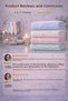 4-Piece Hand and Face Towel Set 100% Microcotton Premium Luxury 50X90 cm 500 Gsm (225Gr) Ultra Soft Cotton - 7