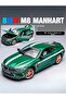 Doors with Sound and Led Headlights Open and Close Automatically Full Metal Fine Detail Bmw M8 Manhart Green