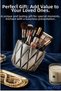 Makeup Organizer, Makeup Brush Holder, Makeup Organizer Set, Antique Silver Color, Model 18 - 7