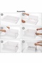 3 Pieces Rail Clothes Organizer - Kitchen Bathroom Organizing Storage Can Be Superimposed - 5