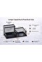 Desktop Metal Pen Holder Set, 3-Piece Combo Set, Perforated Mesh Adjacent Pen Holder, High Quality Metal Set - 3