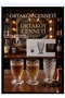 Shot Glass for Tequila, 6 Pieces, Stylish Striped, Very Small, with a Foot, 30 Cc Volume, 7 cm Height, 4 cm Width.
