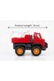 Plastic Friction Powered Construction and Rescue Vehicle Set of 2: Giant Truck and Excavator - 4