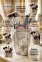 Makeup Organizer, Makeup Brush Holder, Makeup Organizer Set, Antique Silver Color, Model 19 - 4