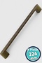224 mm Antique Yellow Metal Handle Kitchen Furniture Drawer Kitchen Cupboard Cabinet Handles Door Handle