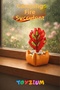 Florist Campfire Succulent Building Block Flower Set (94 Pieces) - Sagittarius Crassula Capitella