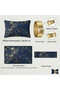 Throw Pillow Cover Luxury Decorative Foil Striped Pattern & Gold Buckle Bow Tie 30 X 50 cm Pillowcase - 2