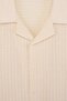 Ecru Oversize Fit Textured Short Sleeve Men's Shirt Tmnss26Go00020 - 5