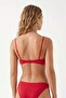Red Bralette Covered Chlorine & Water Resistant Long Lasting Lycra ®   Xtra Life Bikini Top Tbess26Bu00018 - 2