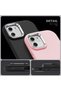 Oppo A55 4g Compatible Shock-Absorbing Camera Protected Black Silicone Case - 5
