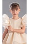 Girl's graduation gown with train - special occasion outfit - 5