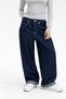 Samantha Vintage Navy Blue Striped Baggy Boyfriend Shalwar Jeans
