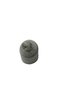 Adjustable Silver Color Steel Ring with Bow Stone - 4