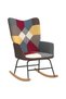 Scaun balansoar, mozaic, material textil - 2