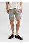 Chino-Shorts mit normaler Passform
