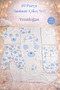 Newborn 10-Piece Full Hospital Discharge Set Teddy Bear Patterned - 2