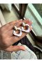 Special Series Pearl Detailed White Earrings - 5