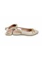 Genuine Leather Beige Very Comfortable and Stylish Ballet Flats - 2