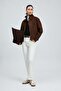 121120017 Camıla Jacket Women's Coat Brown - 5