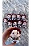 Amigurumi Knitted Keychain - Handmade Bag Accessory and Gift Figure Tanjiro - 2