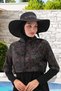 Black Hijab Bonnet Daily Use Sports Bonnet Swimming Bonnet Sea Pool Hijab Swimsuit Bonnet Shawl - 5