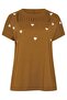 Plus Size Crew Neck Short Sleeve T-Shirt with Ripped Detail Cotton Pack 304392 - 6