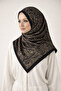 Ebruli Jan Jan Spiral Patterned Scarf 90X90 cm
