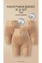 Women's 3-Piece Boxer Cotton Piece Panties