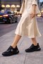 Lace Detailed Trend 5 cm Platform High Sole Women's Sneakers Sports Shoes - 5