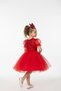 Girl's graduation tutu ball gown dress with sleeves - special occasion - 2