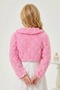 Girl's Bolero Pink - 2