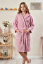 100% Cotton Hooded Young Children's Bathrobe, Pack of Belt Unisex