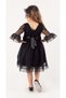 Girl's graduation lace hat ribbon princess evening dress special occasion - 5