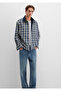 Double-Sided Navy Blue Shirt Loose Fit / Relaxed Fit 0211783-80872 - 4