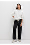 Black Trousers with Lace-Up Waist 1010945 -900 - 3