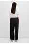 Black Trousers with Lace-Up Waist 1010945 -900 - 5