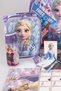 Dekomus Licensed Elsa Frozen "School and Lunch Box, Lunch Container and 500 ml Tritan Water Bottle School Set - 3