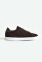 Men's Brown Suede-Leather Comfortable Sole Casual Sneaker Shoes - 6