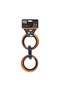 Ring King Dog Toy Triple Orange/Black