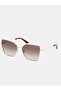 Geometric Butterfly Metal Sunglasses